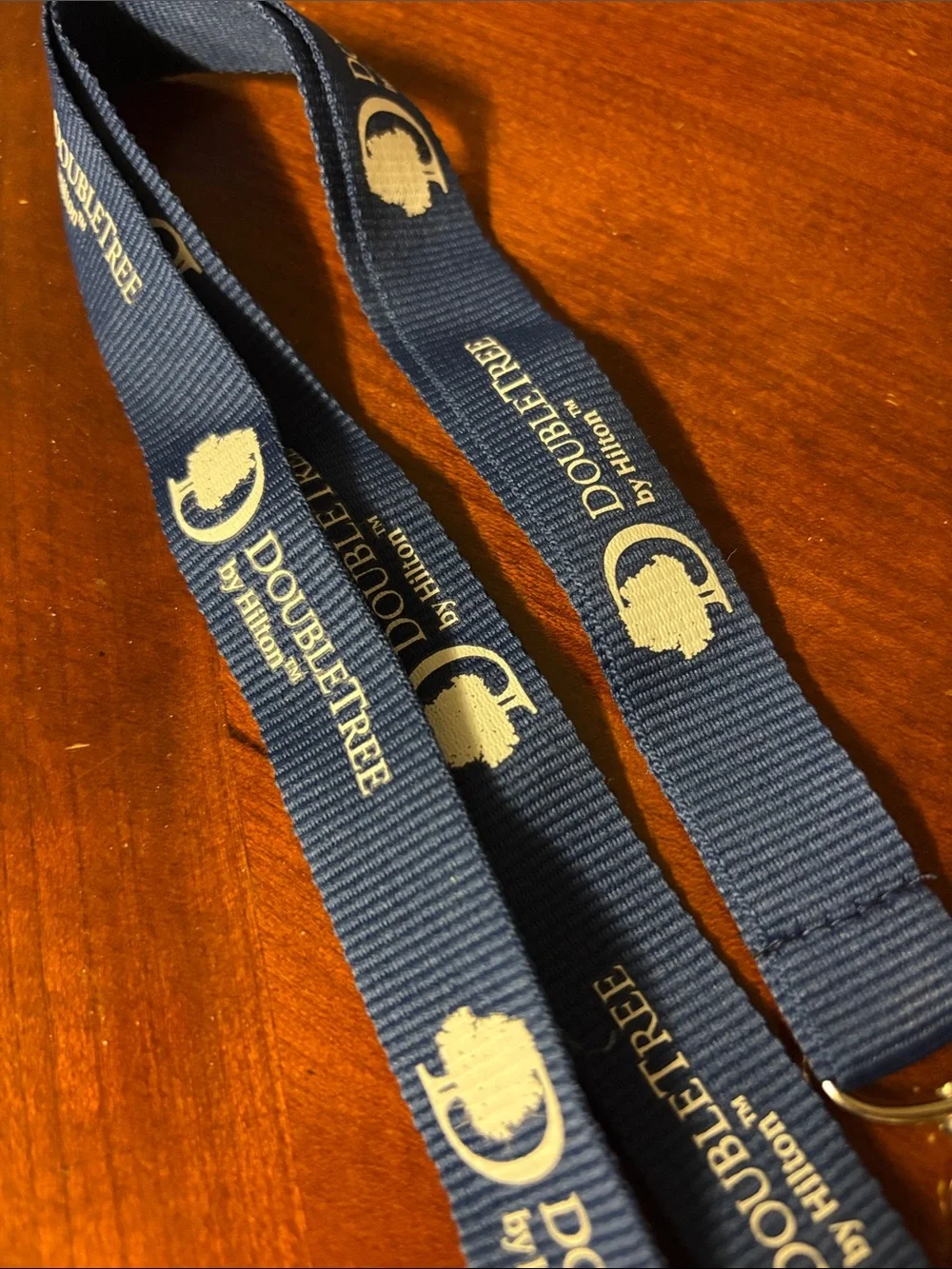 DoubleTree by Hilton Navy Blue Branded Lanyard Key & Card Holder
